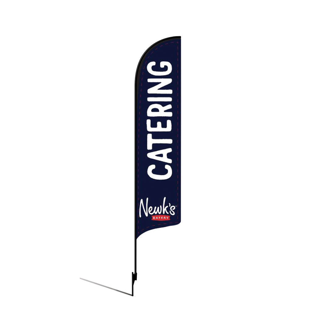 Kit for 15' Newk's Eatery Catering Navy AdverSail (double-sided, 2025 art)